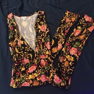 Floral Jumpsuit